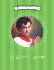 Tapa de St. Dominic Savio Coloring Book