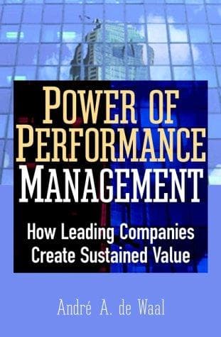 Tapa de Power of Performance Management