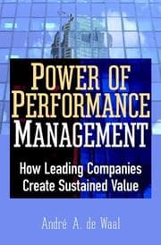 Tapa de Power of Performance Management