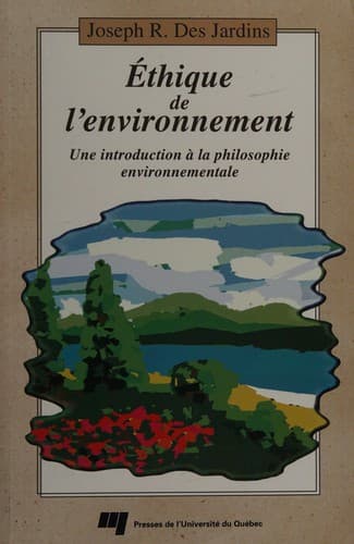 Tapa de Éthique de l'environnement
