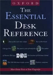 Tapa de The Essential desk reference