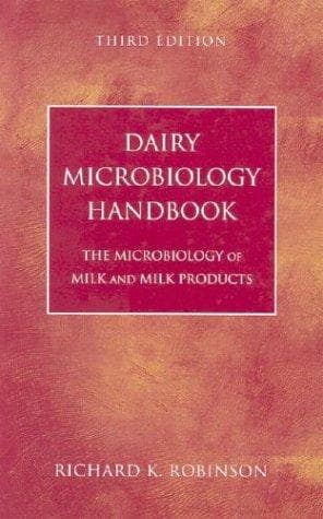 Tapa de Dairy Microbiology Handbook