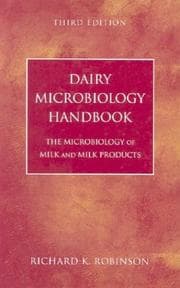 Tapa de Dairy Microbiology Handbook