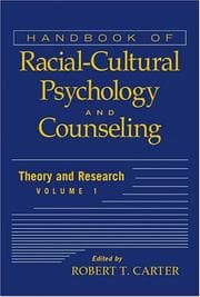Tapa de Handbook of Racial-Cultural Psychology and Counseling, Theory and Research