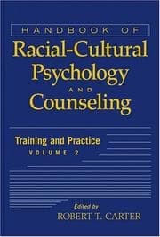 Tapa de Handbook of Racial-Cultural Psychology and Counseling, Training and Practice