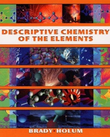 Tapa de Descriptive Chemistry of the Elements