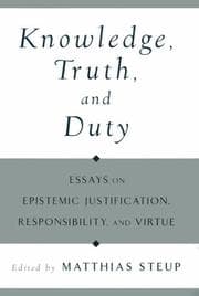 Tapa de Knowledge, Truth, and Duty
