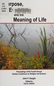 Tapa de Purpose, evolution and the mystery of life