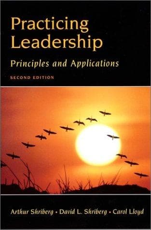 Tapa de Practicing Leadership