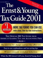 Tapa de The Ernst & Young Tax Guide 2001