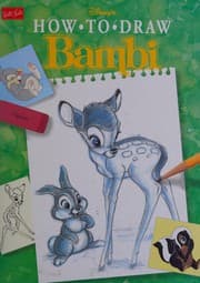 Tapa de Disney's how to draw Bambi