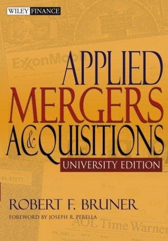 Tapa de Applied Mergers and Acquisitions