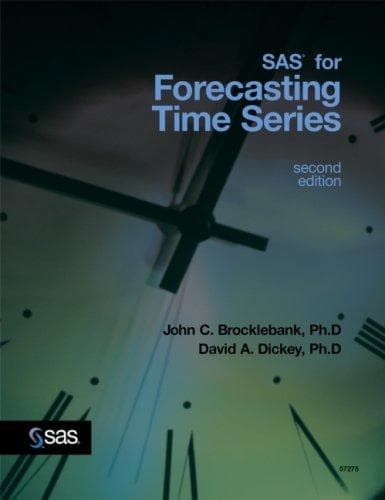 Tapa de SAS for forecasting time series