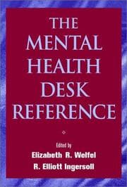 Tapa de The mental health desk reference
