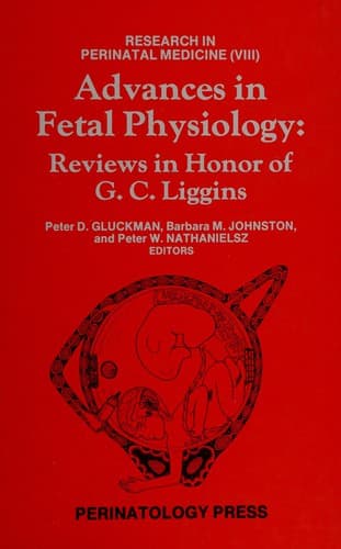 Tapa de Advances in fetal physiology