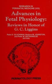 Tapa de Advances in fetal physiology