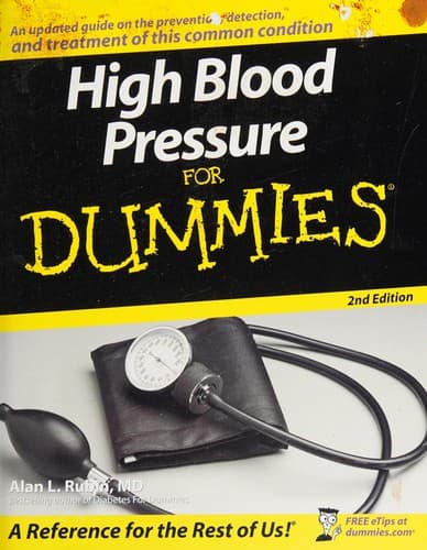 Tapa de High blood pressure for dummies