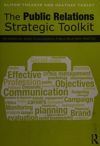 Tapa de The public relations strategic toolkit