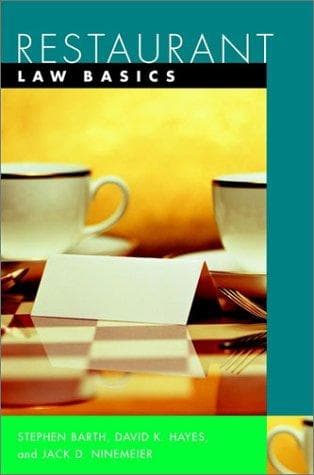 Tapa de Restaurant law basics