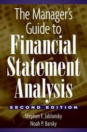 Tapa de The manager's guide to financial statement analysis