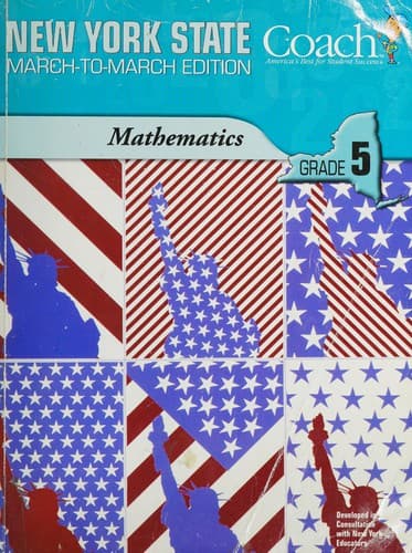 Tapa de New York State coach, mathematics