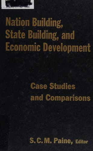 Tapa de Nation building, state building, and economic development