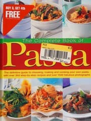 Tapa de The complete book of pasta
