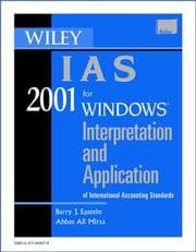Tapa de Wiley Ias 2001 for Windows