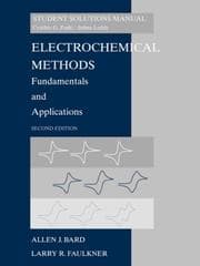 Tapa de Student Solutions Manual to Accompany Electrochemical Methods