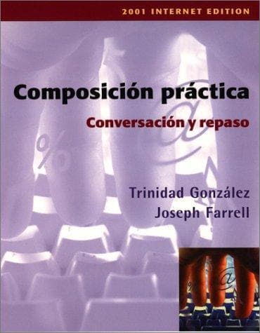 Tapa de Composicin practica, Conversacin y repaso