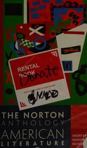 Tapa de The Norton Anthology of American Literature -- Shorter Eighth Edition