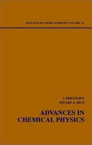 Tapa de Advances in chemical physics