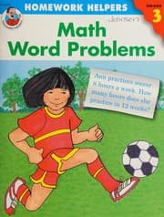 Tapa de Math word problems Grade 3.