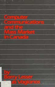Tapa de Computer communications and the mass market in Canada