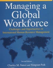 Tapa de Managing a global workforce