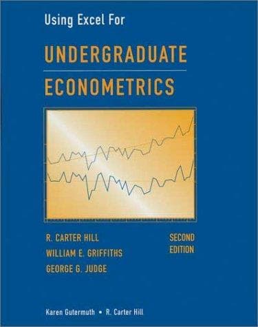 Tapa de Undergraduate Econometrics, Using Excel For