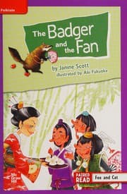 Tapa de Reading Wonders Leveled Reader the Badger and the Fan