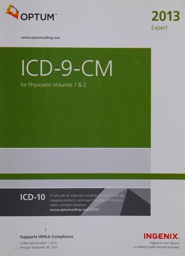Tapa de ICD-9-CM 2013 for physicians