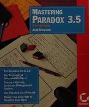 Tapa de Mastering Paradox 3.5