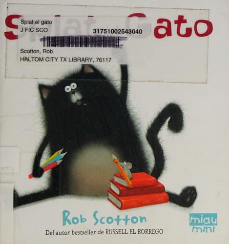 Tapa de Splat el gato