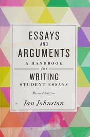 Tapa de Essays and Arguments