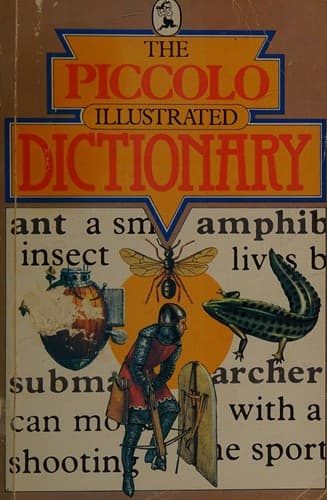 Tapa de The piccolo illustrated dictionary