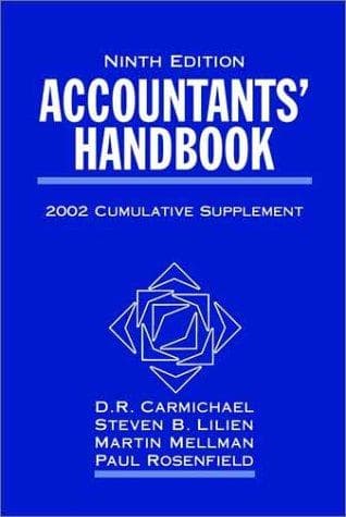 Tapa de Accountants' Handbook