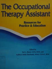 Tapa de The occupational therapy assistant