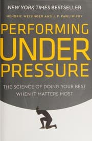 Tapa de Performing under pressure