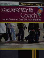 Tapa de Crosswalk coach for the common core state standards