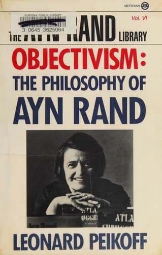 Tapa de Objectivism