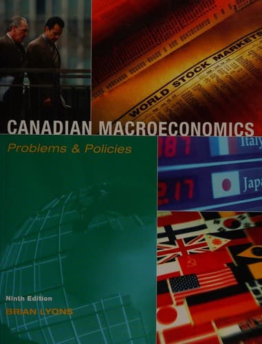 Tapa de Canadian macroeconomics