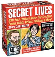 Tapa de Secret Lives 2019 Day-to-Day Calendar