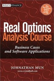 Tapa de Real Options Analysis Course